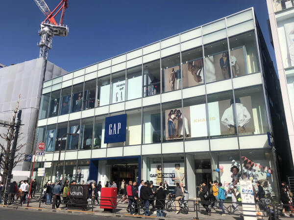 Japan｜外資系SPAブランド総崩れ　「エイチ＆エム」に続き「ギャップ」も旗艦店を閉店