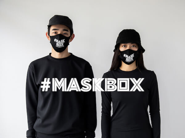 非接触型プロジェクト「#MASKBOX」がラフォーレ原宿でポップアップを開催