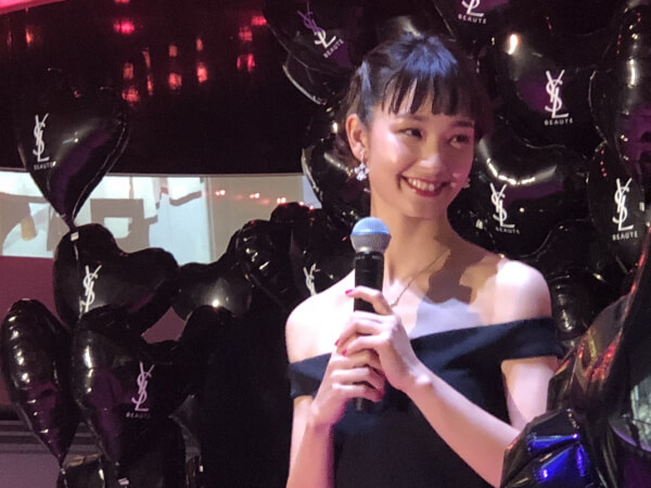 Japan｜剛力彩芽が「イヴ・サンローラン・ボーテ」のイベントに登壇