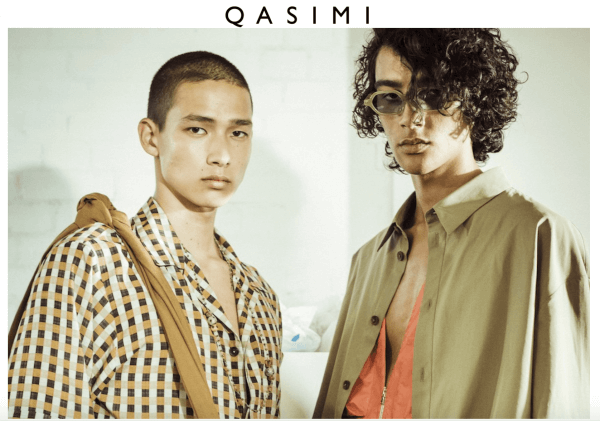 Japan｜イギリスのメンズブランド「QASIMI」が日本初のポップアップを開催