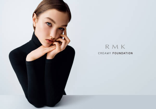 Japan｜「RMK」の大人の肌のための新作クリームファンデ、自然な立体感でシャープな印象に