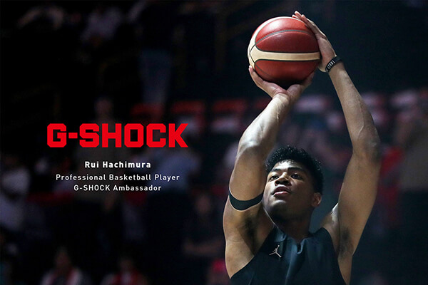 Global｜「G-SHOCK」がプロバスケットボールプレイヤーの八村塁とグローバルパートナーシップを締結