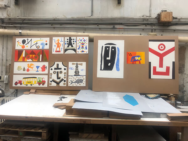 Japan｜97歳の染色家・柚木沙弥郎がパリの老舗リトグラフ工房「イデム・パリ」と新作展