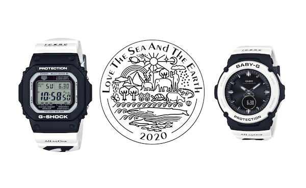 Japan｜「G-SHOCK」と「BABY-G」のイルカ・クジラモデルが発売