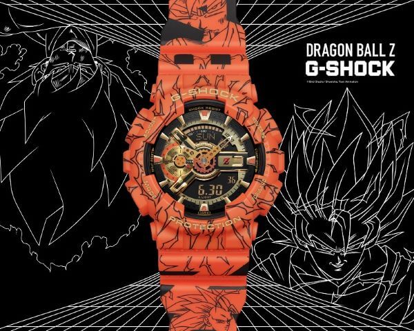 Japan｜「G-SHOCK」と「ドラゴンボールZ」のコラボレーションモデルが発売