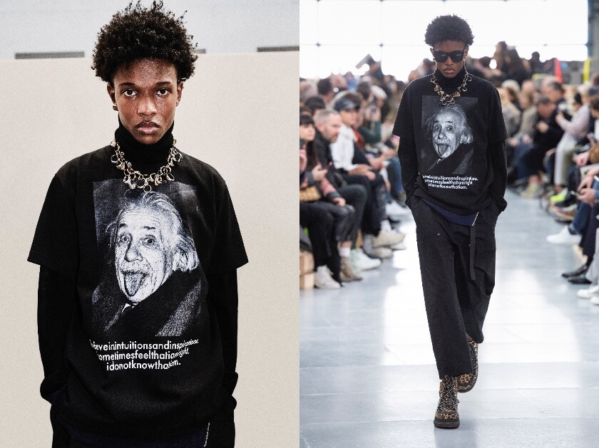 sacai Albert Einstein Tシャツ サカイ アインシュタイン