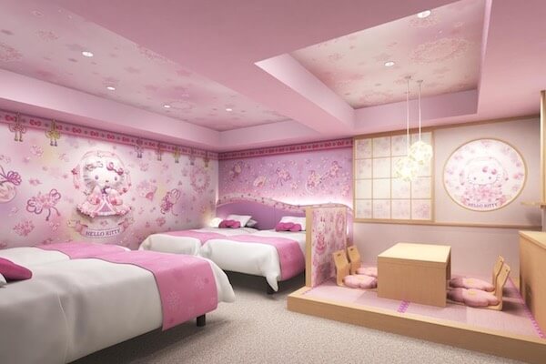 Japan｜浅草東武ホテルにハローキティルームが誕生　浅草ならではの和で演出したオリジナルデザイン