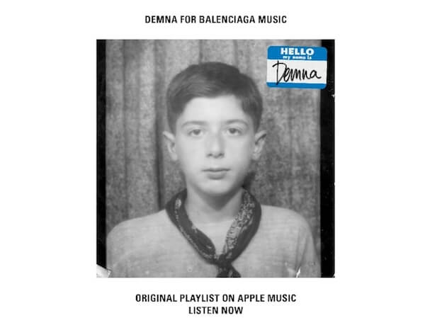 Global｜「バレンシアガ」がApple Musicで限定プレイリストを公開