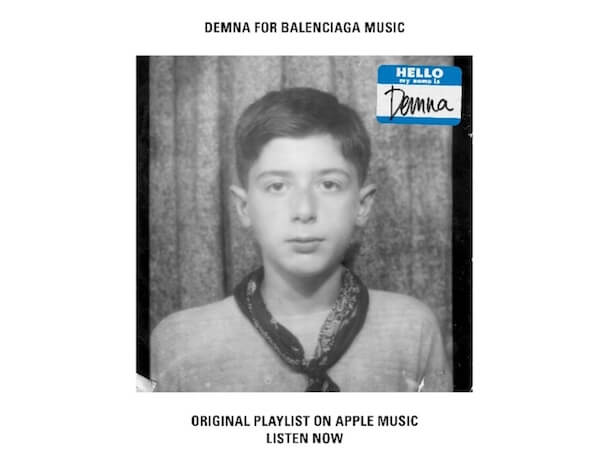Global｜「バレンシアガ」がApple Musicで限定プレイリストを公開