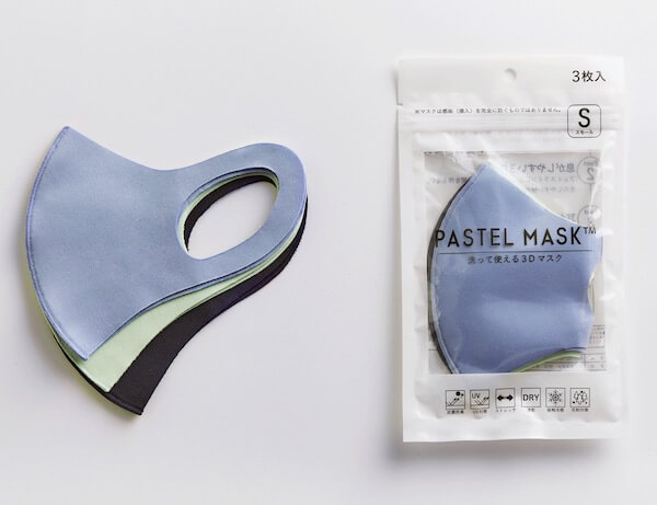 クロスプラスの3Dカラーマスク「パステルマスク」が発売5カ月で累計販売4,000万枚を突破