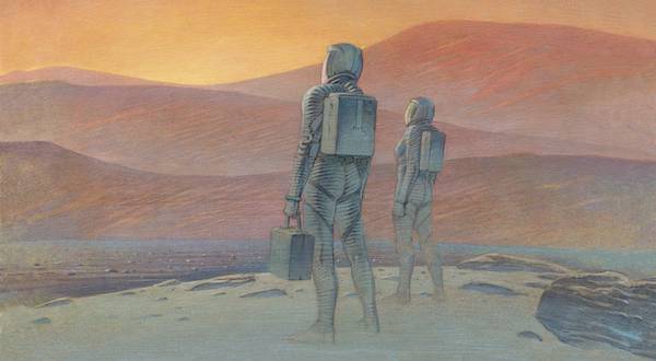 「ルイ・ヴィトン」の『トラベルブック』シリーズに火星旅行編が登場
