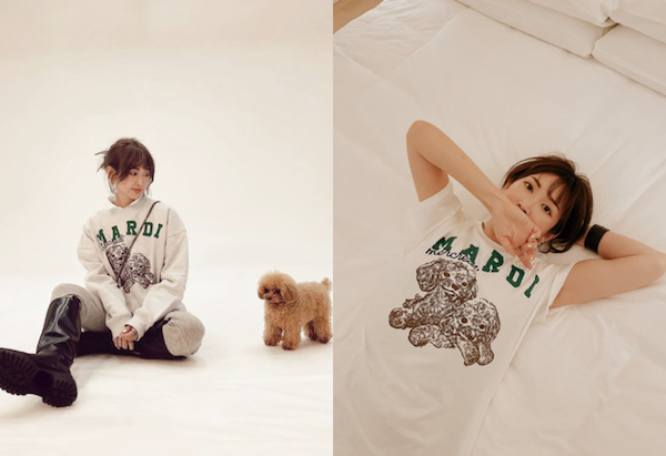 韓国の人気ブランド「マルディメクルディ」が紗栄子との日本限定コラボレーション商品を発売