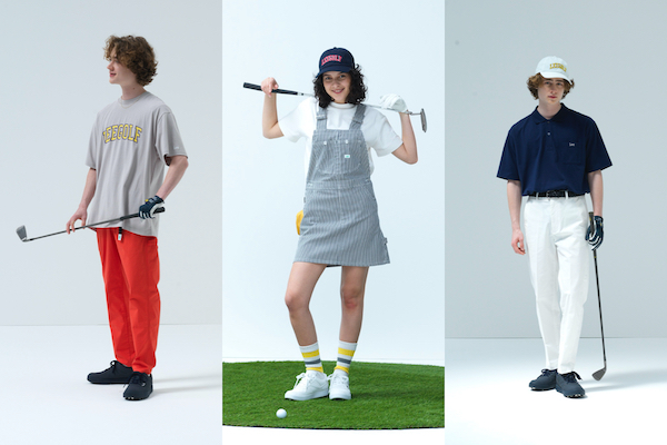 「リー」がゴルフウェア「リー ゴルフ」をローンチ　オーバーオールをベースにしたゴルフウェアを発売
