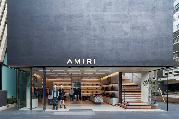 「アミリ」が国内初の旗艦店「AMIRI TOKYO」を南青山にオープン