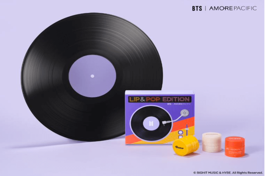 「アモーレパシフィック」がBTSの楽曲をテーマにしたコラボリップスリーピングマスクを発売