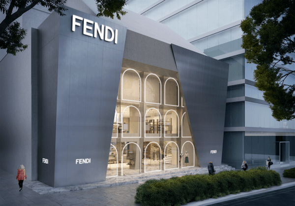 「フェンディ」の表参道店が移転オープン　国内最大級の大型旗艦店となる