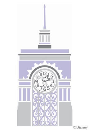 ディズニー創立100周年を記念し、銀座の「セイコー」時計塔が期間限定でミッキーマウスデザインに
