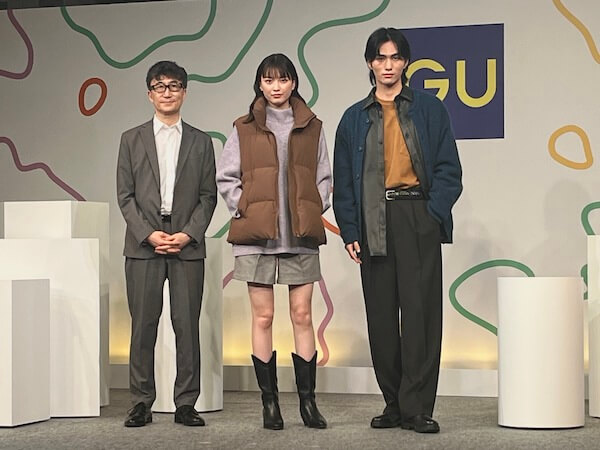 「GU」が茅島みずきと大平修蔵をイメージキャストに起用