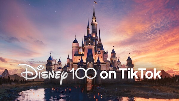 ディズニーとTikTokがパートナーシップを開始　創立100周年記念のコンテンツハブに