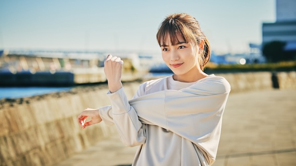 川口春奈がランニング姿を披露！「プーマ」のビジュアルが公開