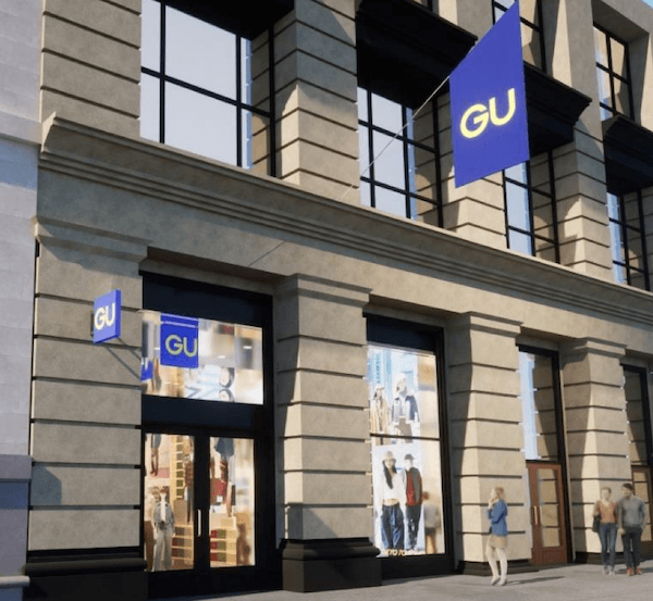 「GU」が米国に本格進出　ソーホー地区の「フォーエバー 21」跡地に旗艦店をオープン