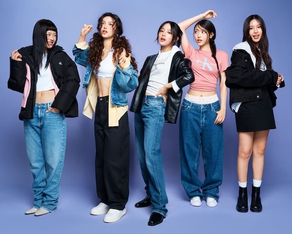 「カルバン・クライン」がNewJeansのメンバー５人を秋のキャンペーンに起用