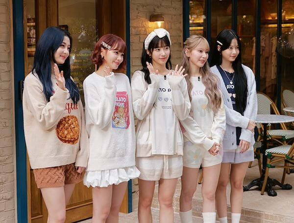 韓国・ソウルの漢南洞にオープンした「ジェラート ピケ」にLE SSERAFIMが来店