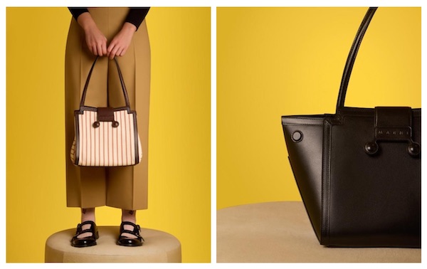 「マルニ」の新作バッグは２WAY、フォルムチェンジが魅力