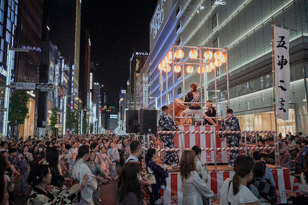 令和の「銀ブラ文化」を体験しよう　銀座の夏の風物詩「ゆかたで銀ぶら2025」が開催　盆踊りに名店グルメも