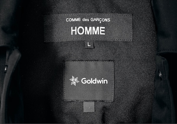 「ゴールドウイン」が「コム デ ギャルソン・オム」とコラボ　機能とモードが融合したダウン2型を発売