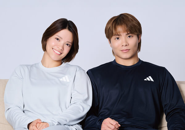 阿部一二三・阿部詩選手をモデルに起用　ABCマートが「アディダス」初のリカバリーウェアを発売